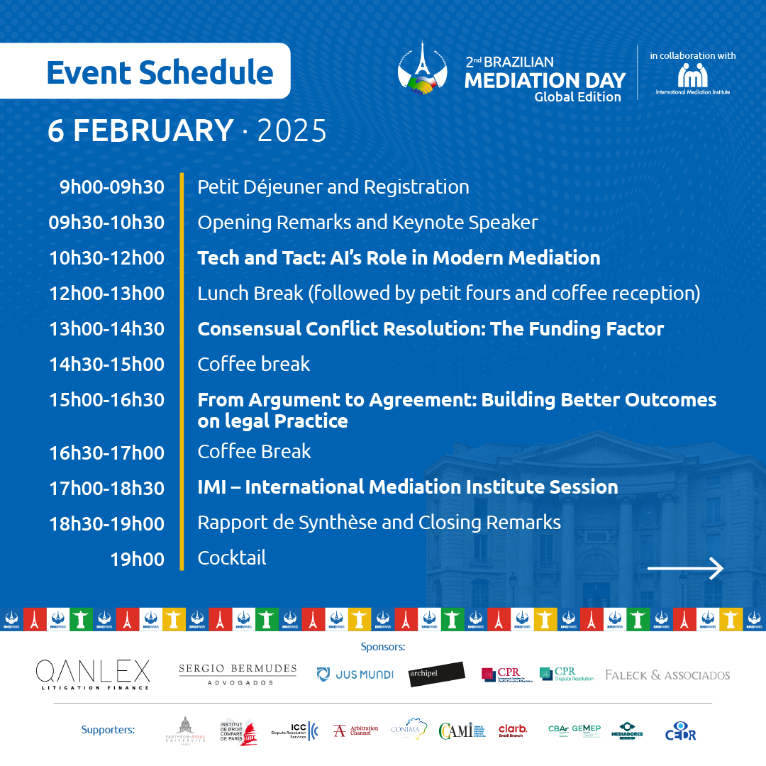 Program 2nd Brazilian Mediation Day